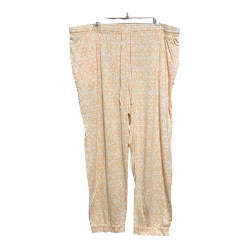 Gap New Golden Patterned Cotton Lounge Pants XL